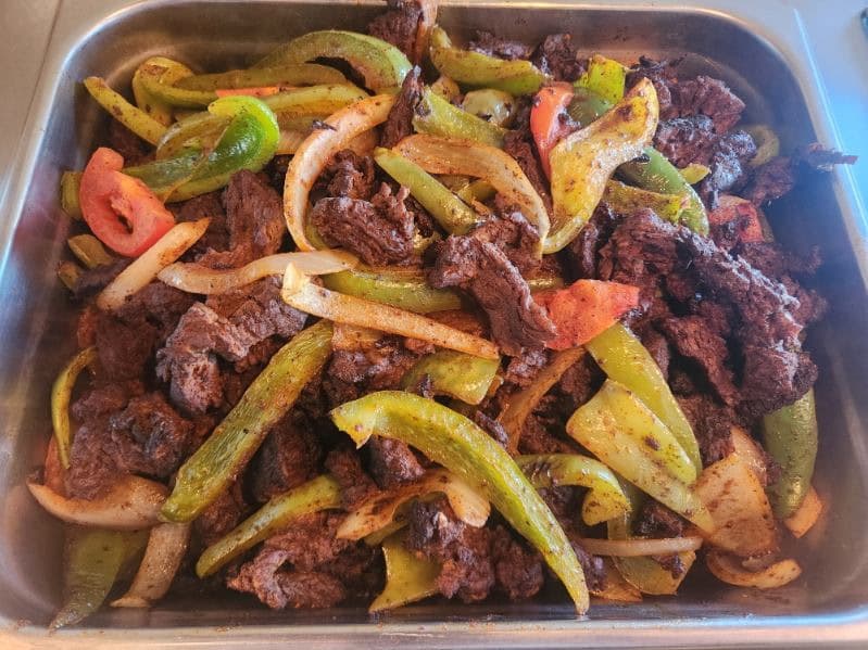 Mexican food display