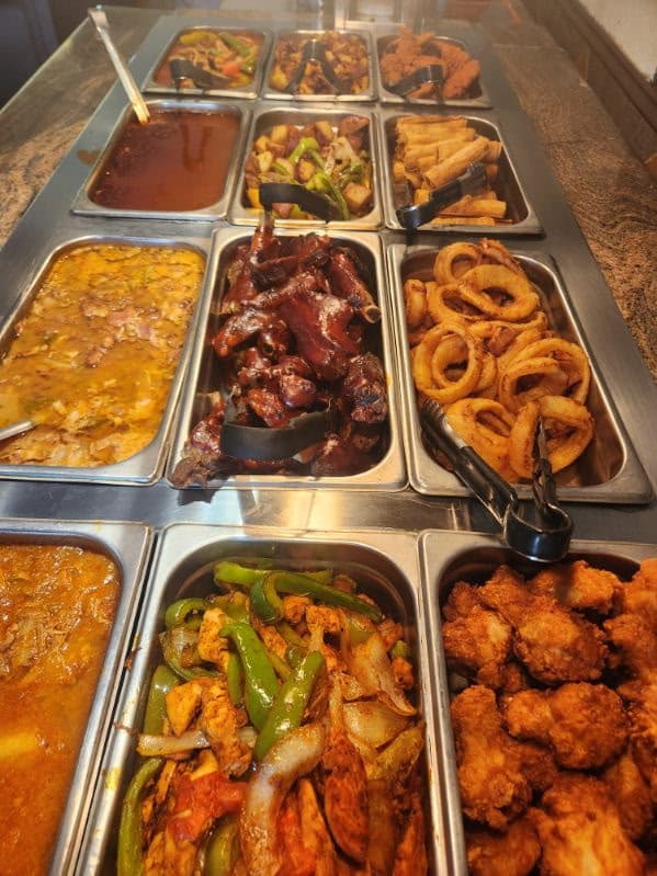 Buffet dishes